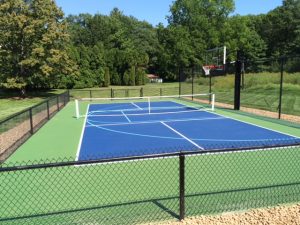 Add a Basketball Hoop to your Tennis Court