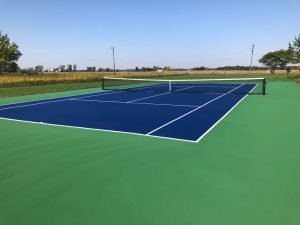 Sunflower After - New Tennis Court