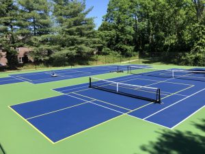 Combination Pickleball and Tennis courts