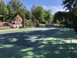 Columbus Tennis Court to be striped